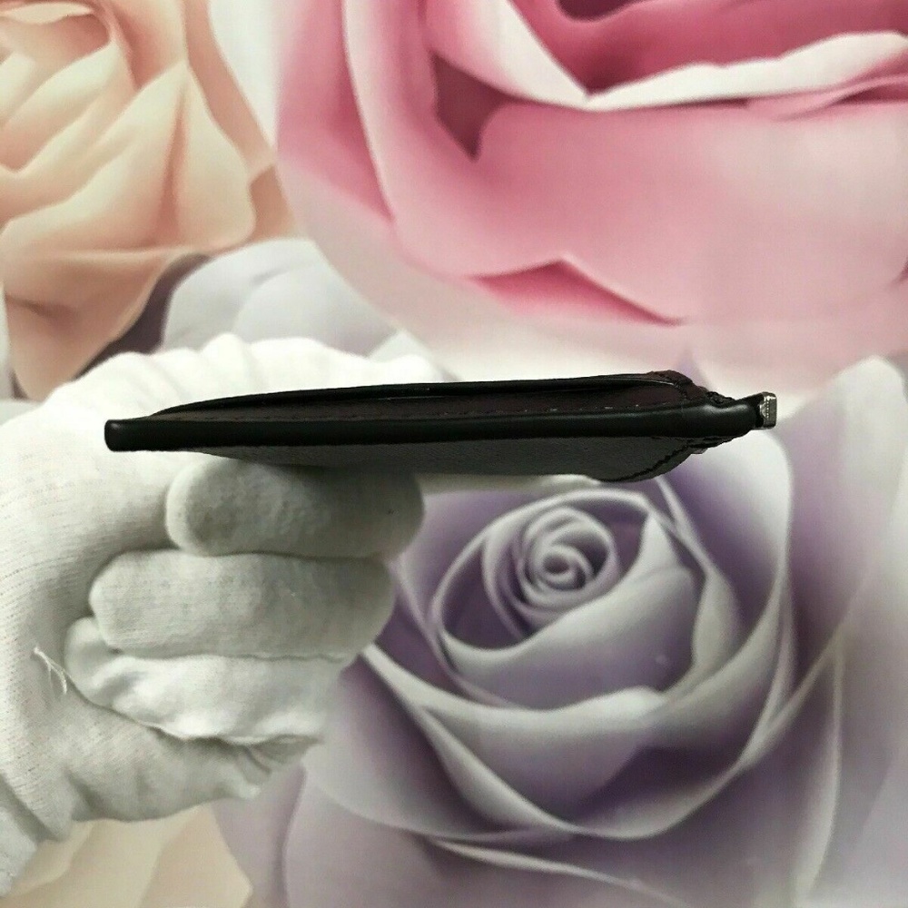 Men’s Zip Card Case Holder Wallet Signature - Picture 8 of 8